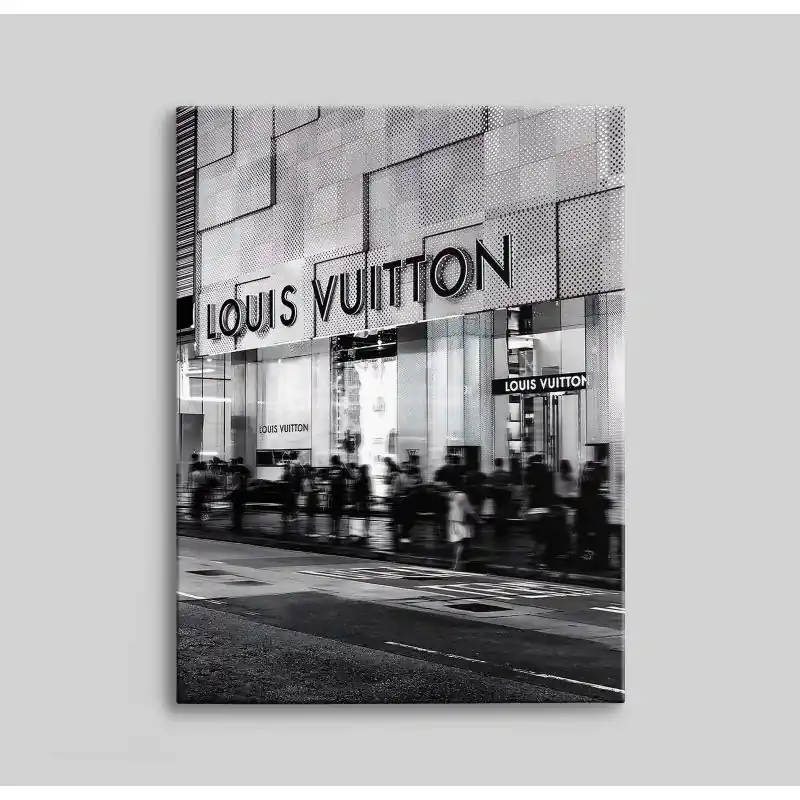 Extra rabatt Louis Vuitton Canvas Väggkonst-30x30