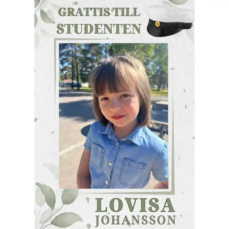 Studentplakat - Gröna Framsteg- Expressleverans