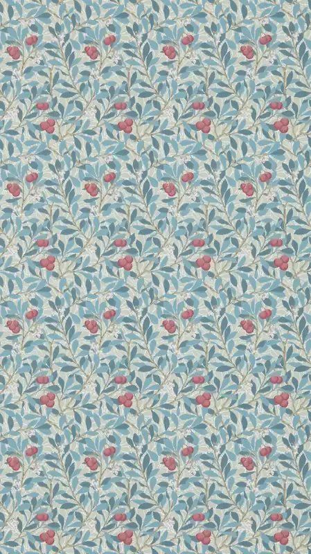 Beställ idag Morris & Co - Arbutus Woad/Russet Morris 160th Anniversary