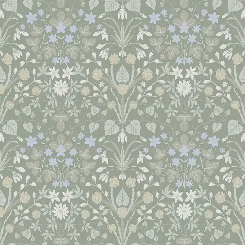 Midbec Tapeter - Vårblommor - Midbec Långenäs I lager